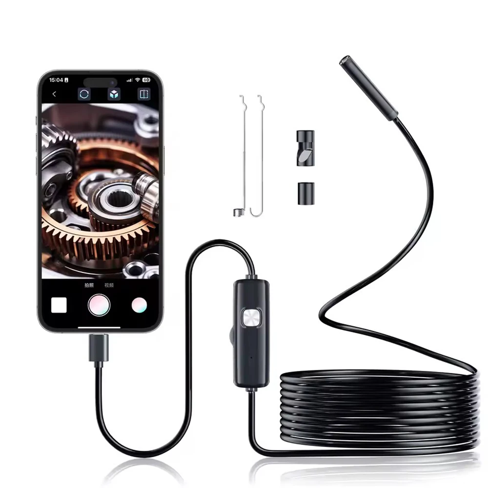 Type-C Endoscope Camera USB-C IP67 Waterproof for Android & PC